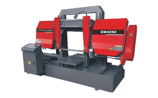 古蔺GW4250双柱龙门卧式带锯床