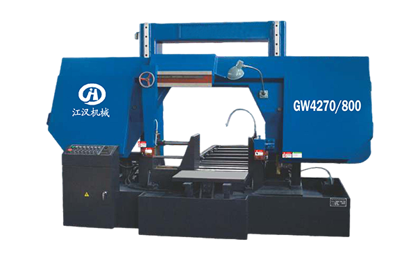 古蔺GW4270/800双柱龙门卧式带锯床